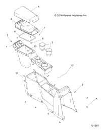 Body, Center Console, Rear