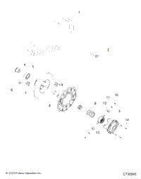 Drive Train, Secondary Clutch