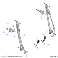 Body, Seat Belt Mounting