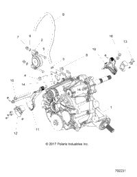 Drive Train, Main Gearcase Mounting