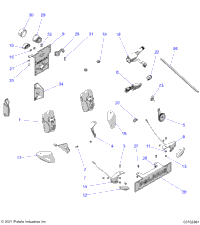 Electrical Components, License Plate And Mirrors