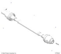 Drive Train, Front Prop Shaft G25gap99