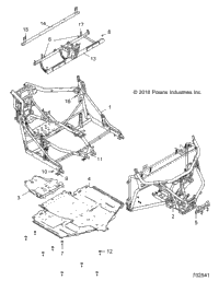 Chassis, Main Frame And Skid Plates R19rge99a2/Ear/Ebr/Uaf/Ubf/Uam/Ubm/Ua9/Ub9/Ual/Ubl/Kak/Kbk