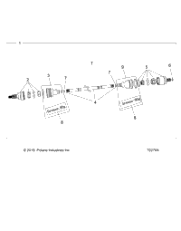 Drive Train, Front Half Shaft