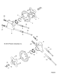 Suspension, Rear Carrier R19rhe99ad/Bd/Ld/Kak/Bk