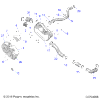 Drive Train, Clutch Cover And Ducting