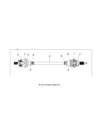 Drive Train, Front Half Shaft