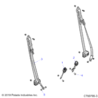 Body, Seat Belt Mounting