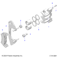 Brakes, Front Caliper G24gae99