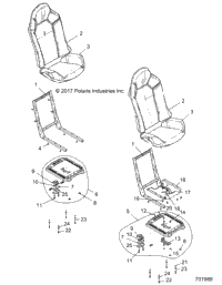 Body, Seat Asm. And Slider