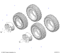 Wheels, Front & Rear
