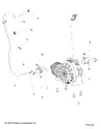 Drive Train, Front Gearcase Mounting