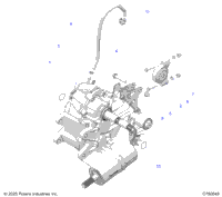 Drive Train, Main Gearcase Mounting G25gxe99