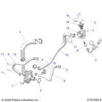 Engine, Waterpump And Bypass