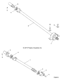 Drive Train, Front Prop Shaft
