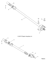 Drive Train, Front Prop Shaft
