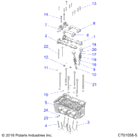 Engine, Cylinder Head And Valves