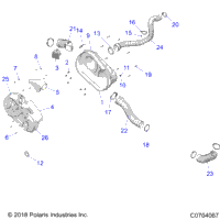 Drive Train, Clutch Cover And Ducting
