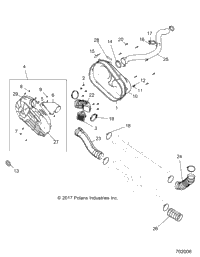 Drive Train, Clutch Cover And Ducting