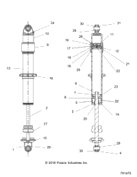 Suspension, Front Shock Internals