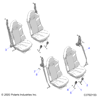Body, Seat Belt Mounting