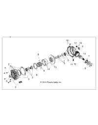Drive Train, Front Gearcase