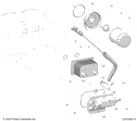 Engine, Dipstick And Oil Filter