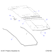 Accessory, Roof R19rhk99ak/Bk