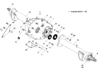 Rear Axle - Hydraulic Brakes
