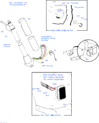 Electrical - Horn And Tail Light