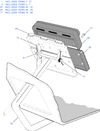 Brakes - Pedal Pad Asm