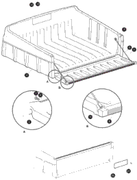 Cargo Bed - Plastic