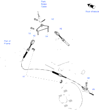 Brake Cable Asm (New)