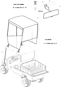 Rear View Mirror / Enclosure