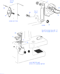 Electrical - Horn And Hour Meter