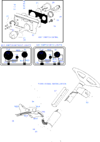Electrical - Key Switch Asm
