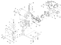 Engine Starter Mounting