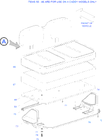 Seating - 4 Caddy Seat Bottom