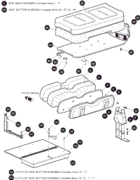 Seating - Back & Bottom