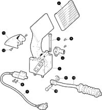 Brakes - Pedal Asm