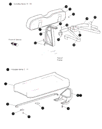 Seating And Bag Holder