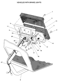 Brake Pedal (With Lights)