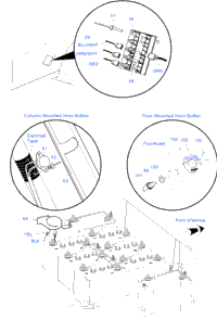 Electrical - Horn Wire Harness