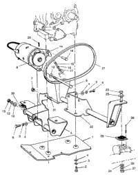 Engine / Starter Mounting