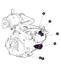 Engine And Muffler - 1