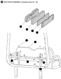 Seating - Rear Seat Back