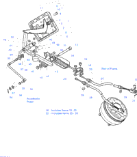 Brakes, Front Disc - Cable Asm
