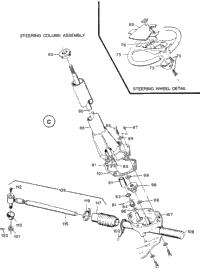 Front Suspension - Steering Column