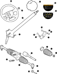 Front Suspension - Steering Rack
