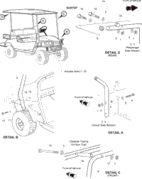 Weather Protection - Tops And Struts